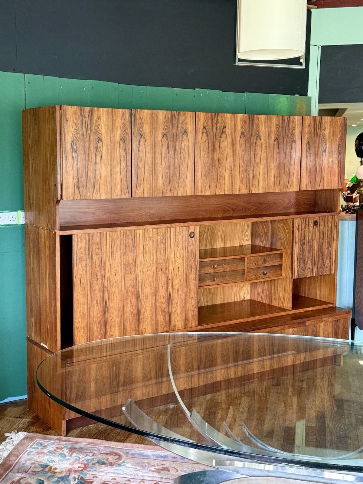 Furniture Mid Century Modern Robert Heritage For Archie Shine Wall Unit Retailed By Heals photo