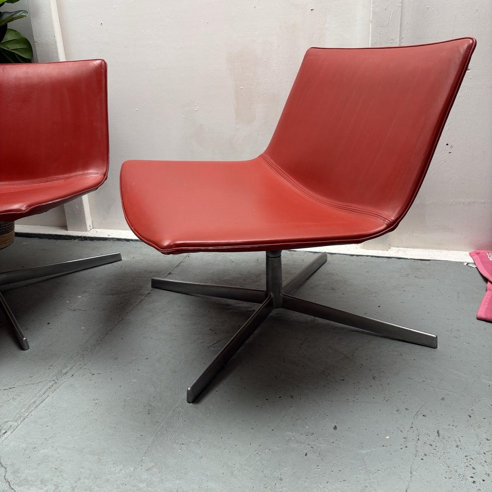 Pair Of Italian Catifa 80 Easy Chair By Lievore Altherr Molina For Arper, 2000s photo 980.0