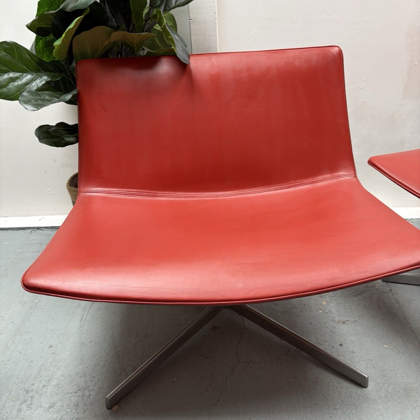 photo for sale Pair Of Italian Catifa 80 Easy Chair By Lievore Altherr Molina For Arper, 2000s