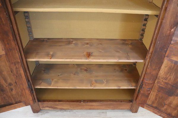 Antique Wardrobe In Poplar Wood, 1800s photo 3836.0