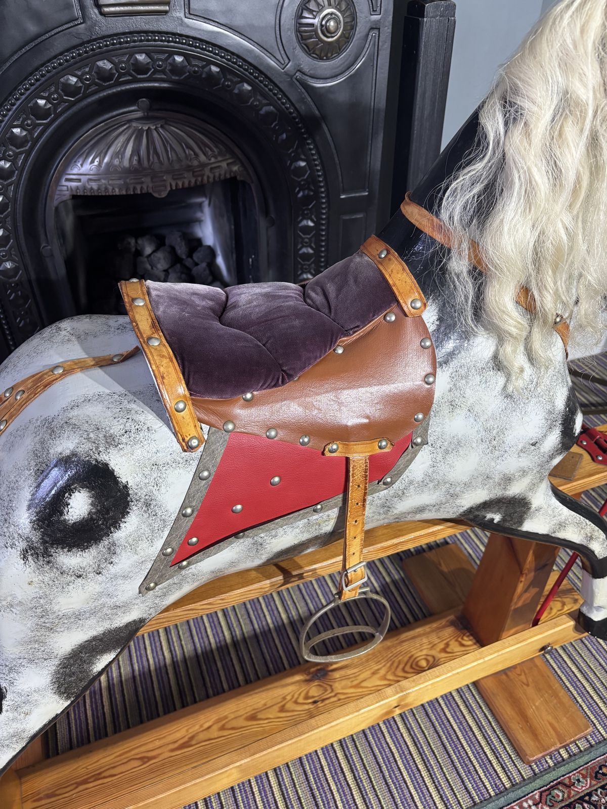 Vintage Collinson Of Liverpool Large Rocking Horse photo 1250.0