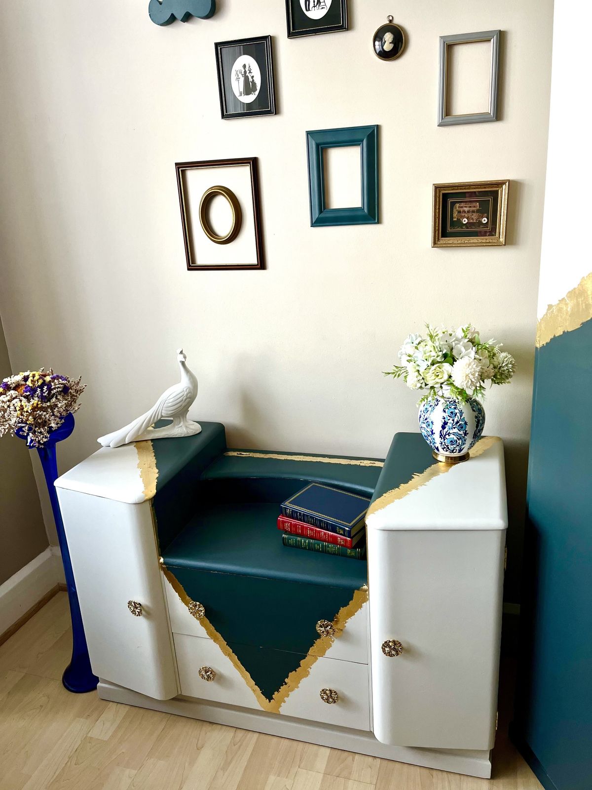 photo for sale Unique Art Deco Dresser, Chest Of Drawers