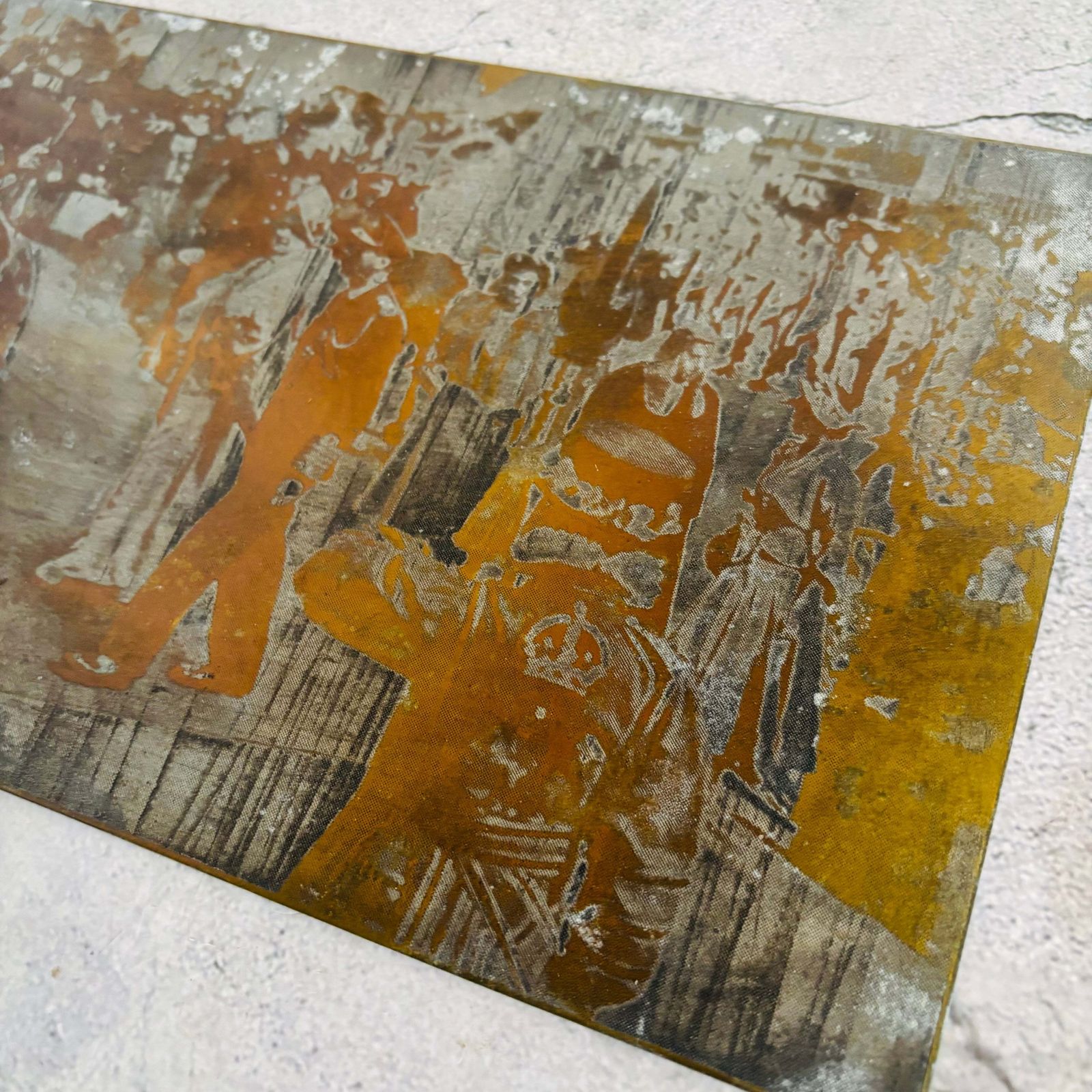photo vinterior Vintage Royal Printing Plates