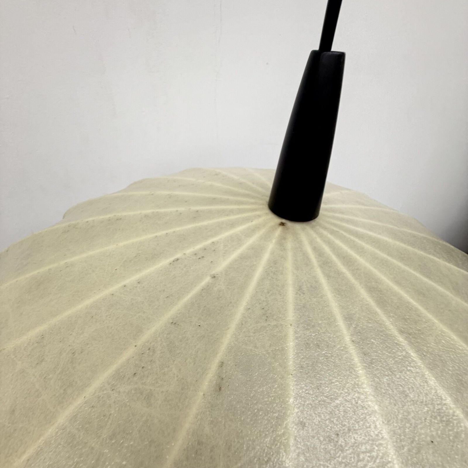 Mid Centurys Design Cocoon Hanging Lamp , 1970s photo vintage