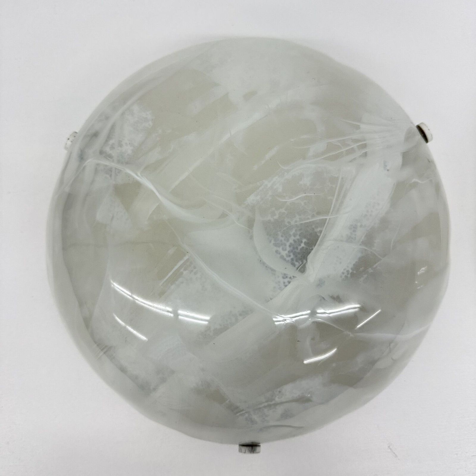 Pair Of Hillebrand Flush Mount Murano Glass , 1970s photo buy