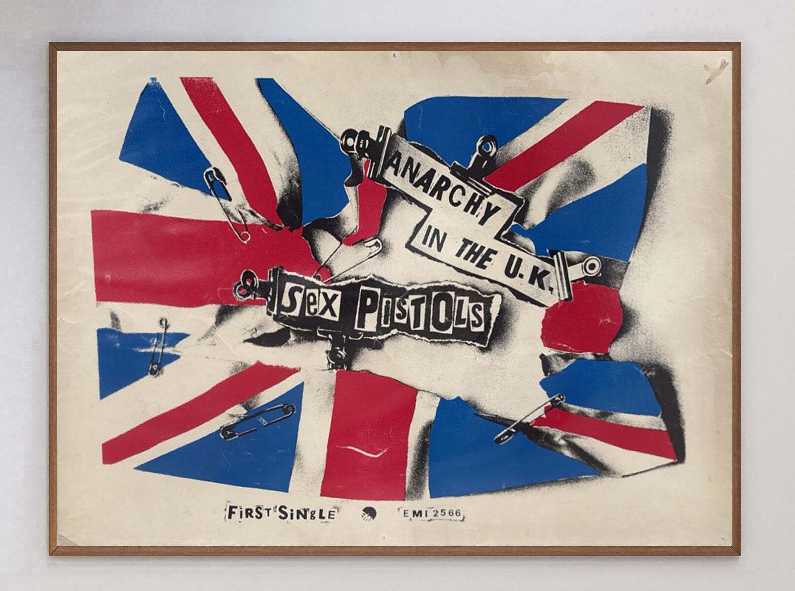 Sex Pistols   Anarchy In The U.K. Original Vintage Poster photo 2103.0