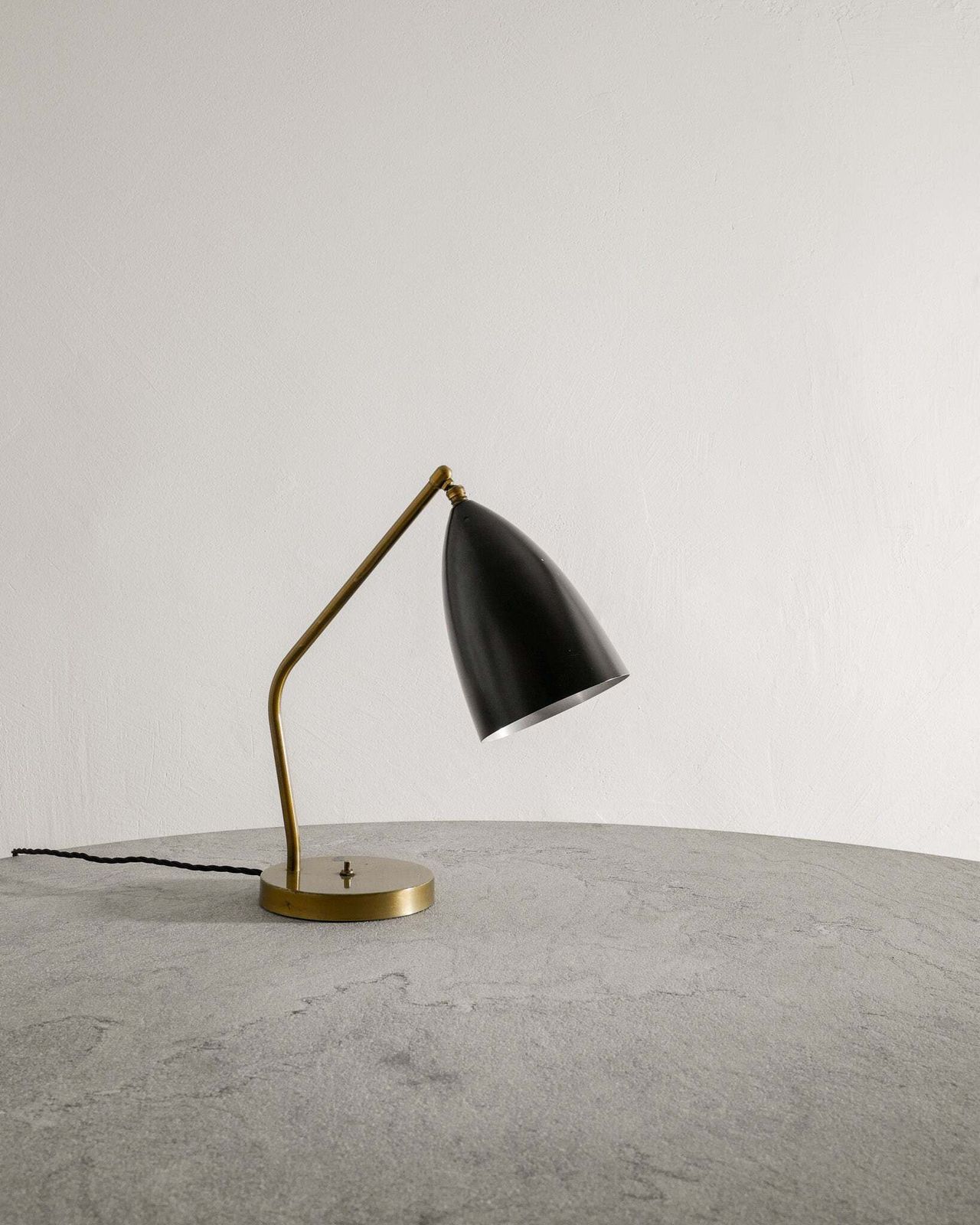 Mid Century Grasshopper Table Lamp By Greta Magnusson Grossman For Ralph O. Smith USA, 1950s