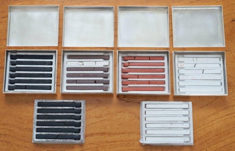 photo for sale One Off Winsor & Newton Queen Elizabeth Jubilee Sterling Silver 1977 Artist Box