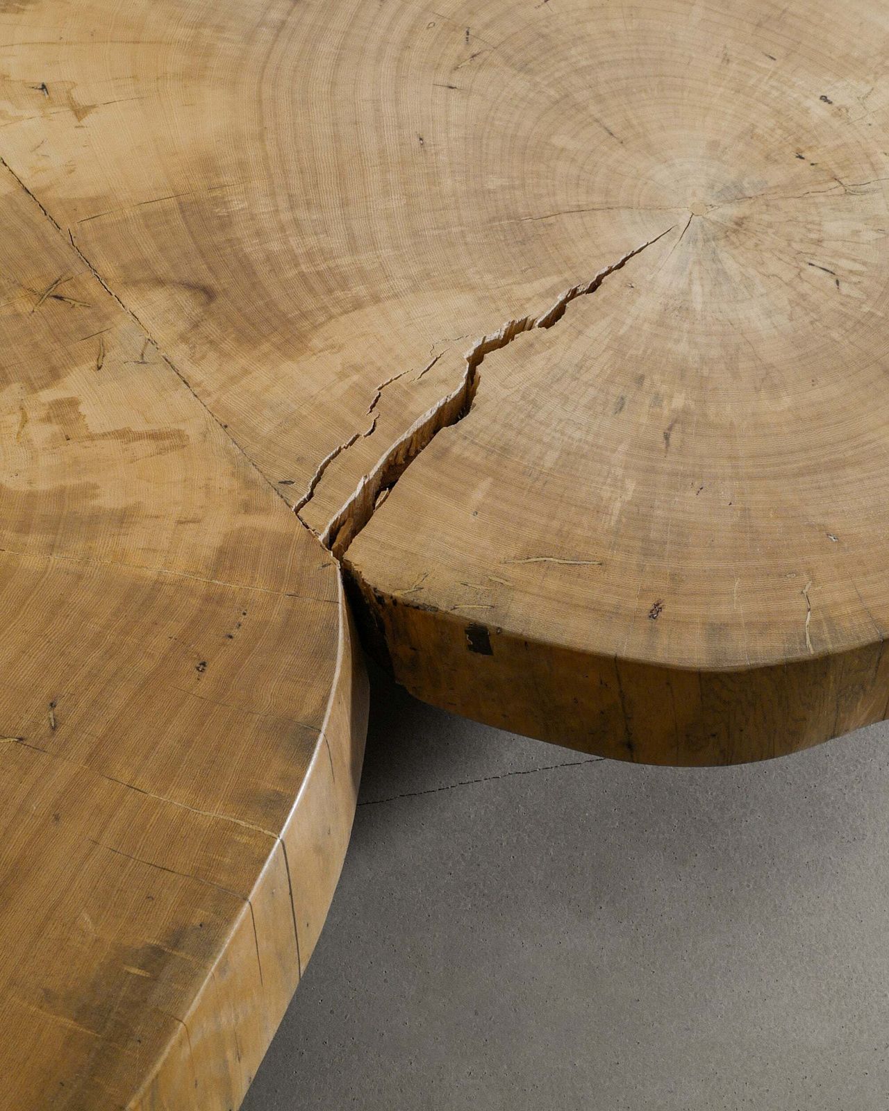 Vintage Mid Century Sculptural Brazilian Low Table In Solid Wood Attributed To Jose Zanine Caldas, 1960s photo Furniture
