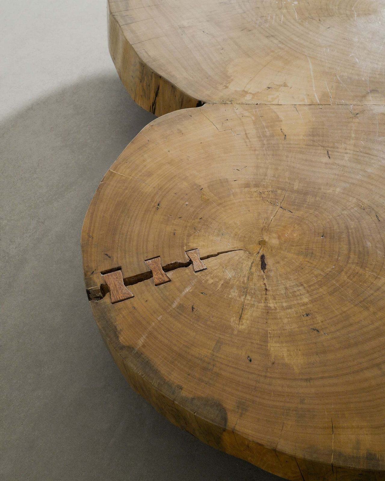 Vintage Mid Century Sculptural Brazilian Low Table In Solid Wood Attributed To Jose Zanine Caldas, 1960s photo 9250.0