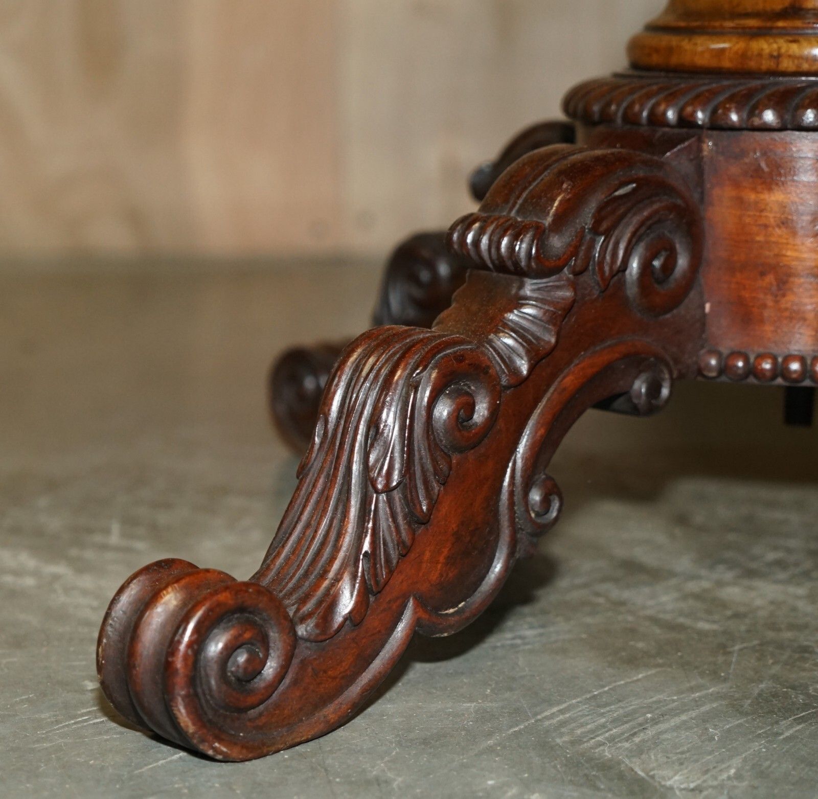 photo for sale Important Antique 1830 William IV  Pietra Dura Specimen Marble Centre Table