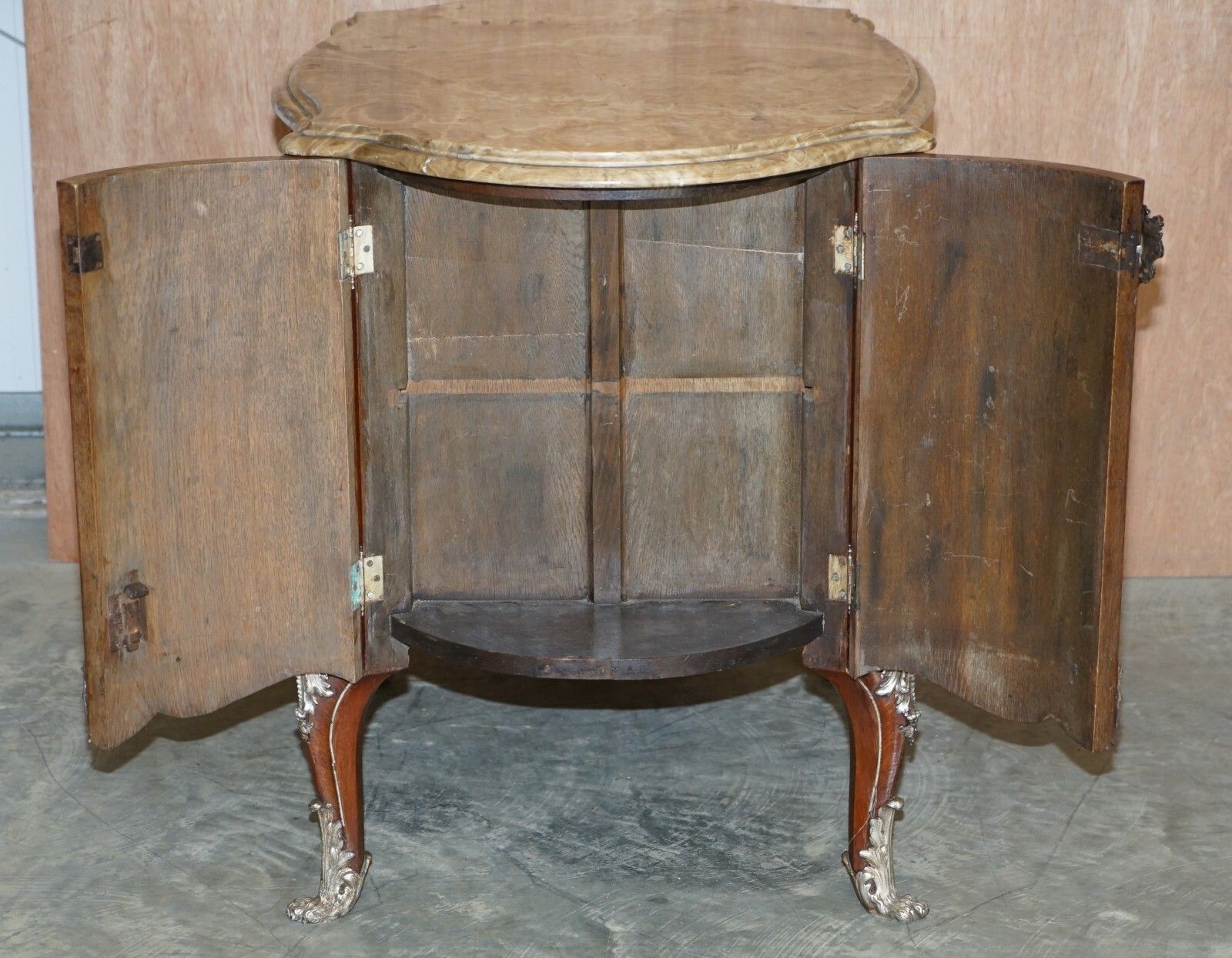 photo furniture Rare & Collectable Germain Landrin Circa 1750 French Marble Kingwood Sideboard