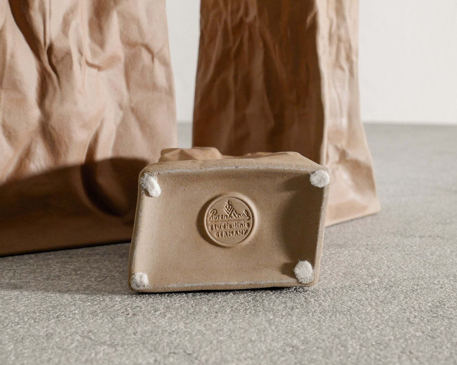 Tapio Wirkkala "Paper Bag" Vases, 1970s photo 1323.0