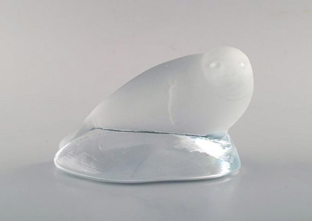Collection Of 5 Art Glass Sculptures With Arctic Animal Motifs, 1980s photo furniture