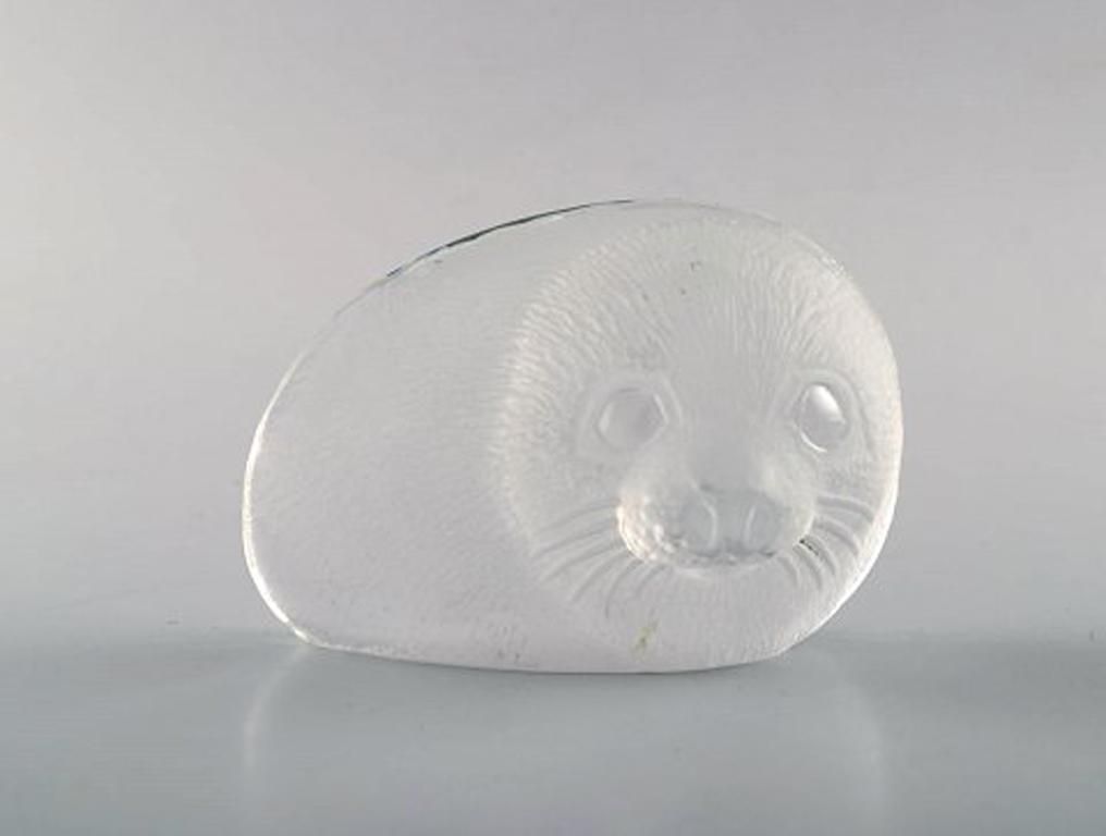 Collection Of 5 Art Glass Sculptures With Arctic Animal Motifs, 1980s photo Home Decor