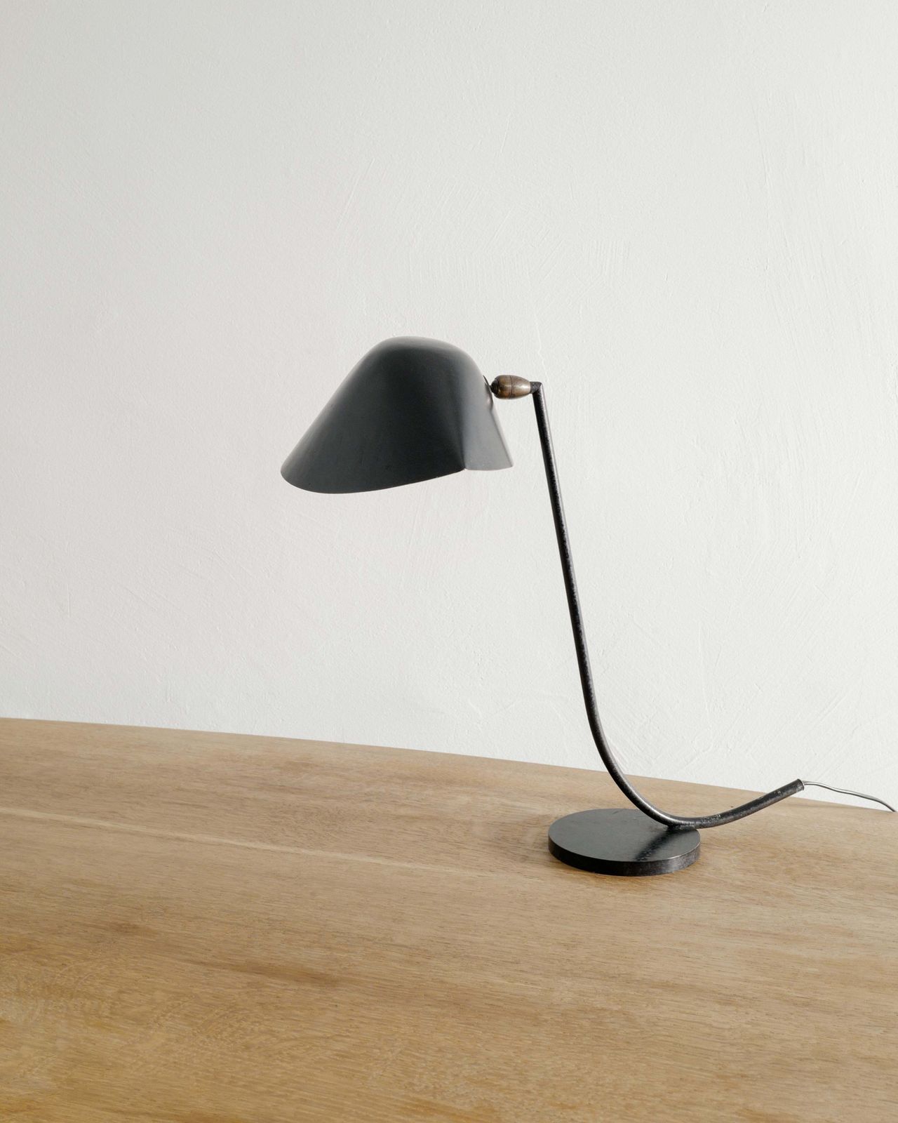 Serge Mouille "Antony" Table Lamp, 1950s photo for sale