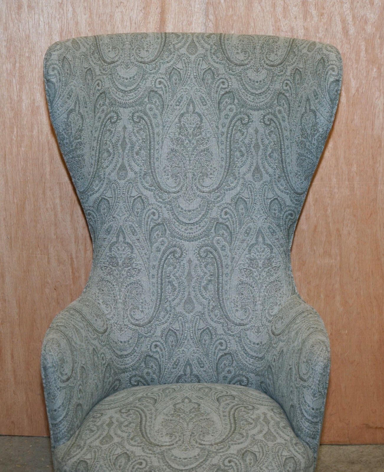 Pair Of Rrp £16,000 2007 Restored George Smith Tom Dixon Wing Back Armchairs photo 8500.0
