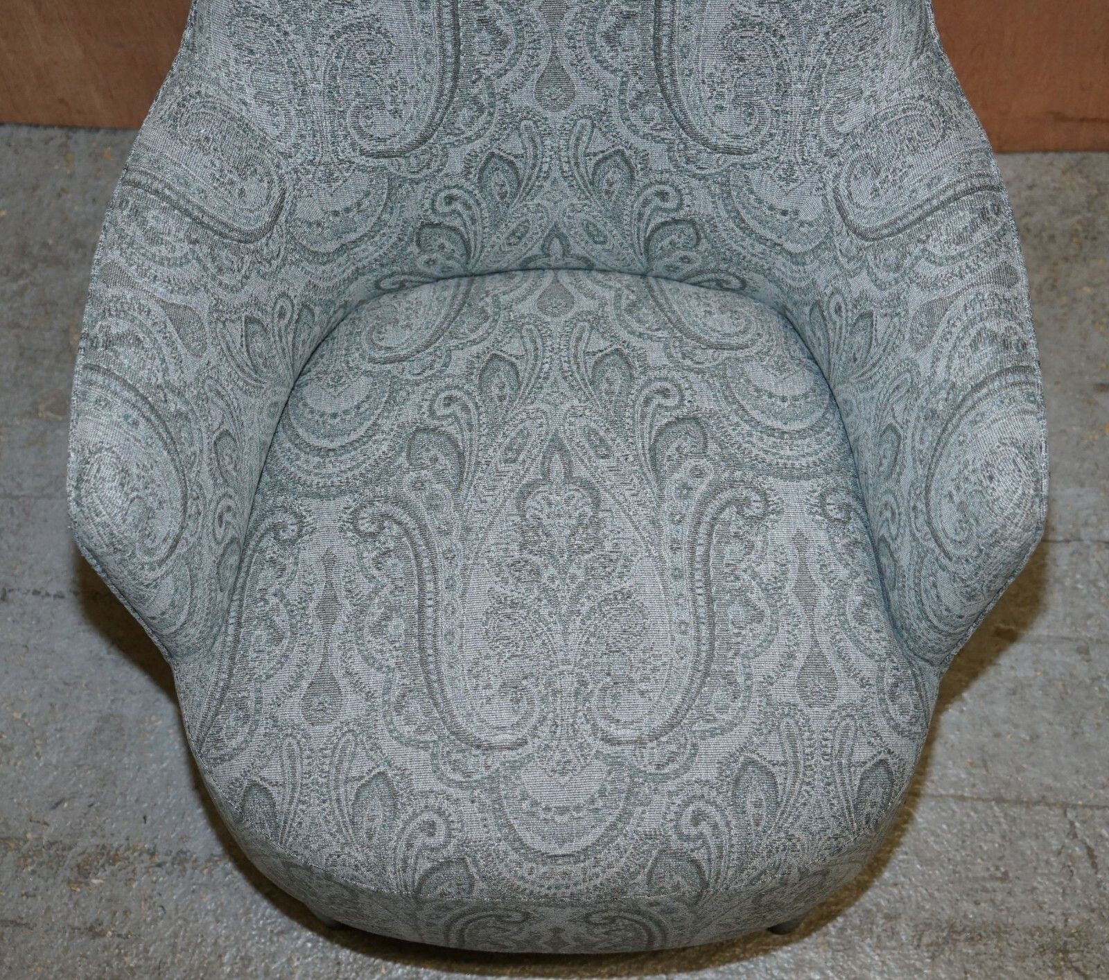 Pair Of Rrp £16,000 2007 Restored George Smith Tom Dixon Wing Back Armchairs photo buy