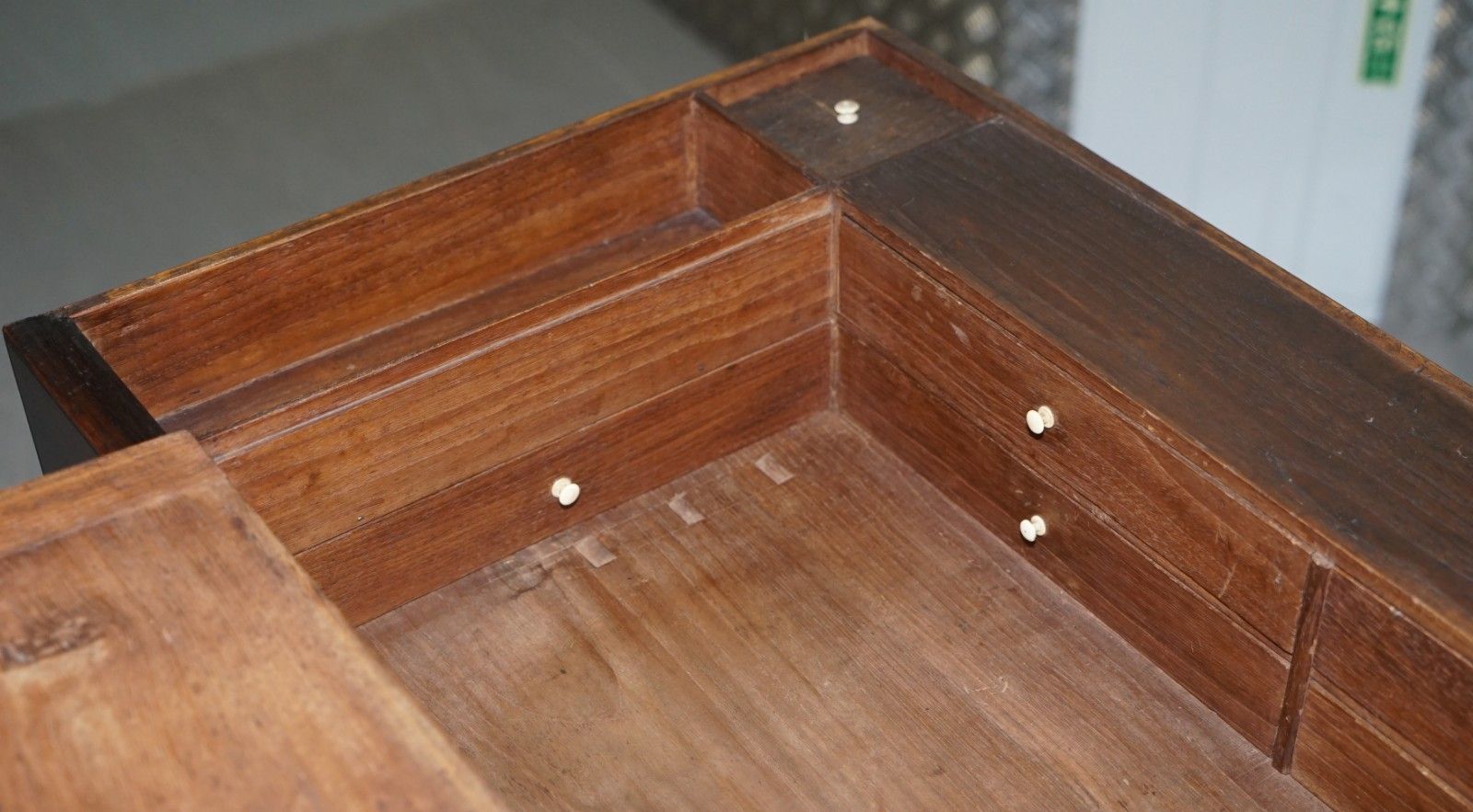 7500.0 1790 Gillows Cuban Mahogany Library Secretaire Desk Writing Table I Bramah Lock photo