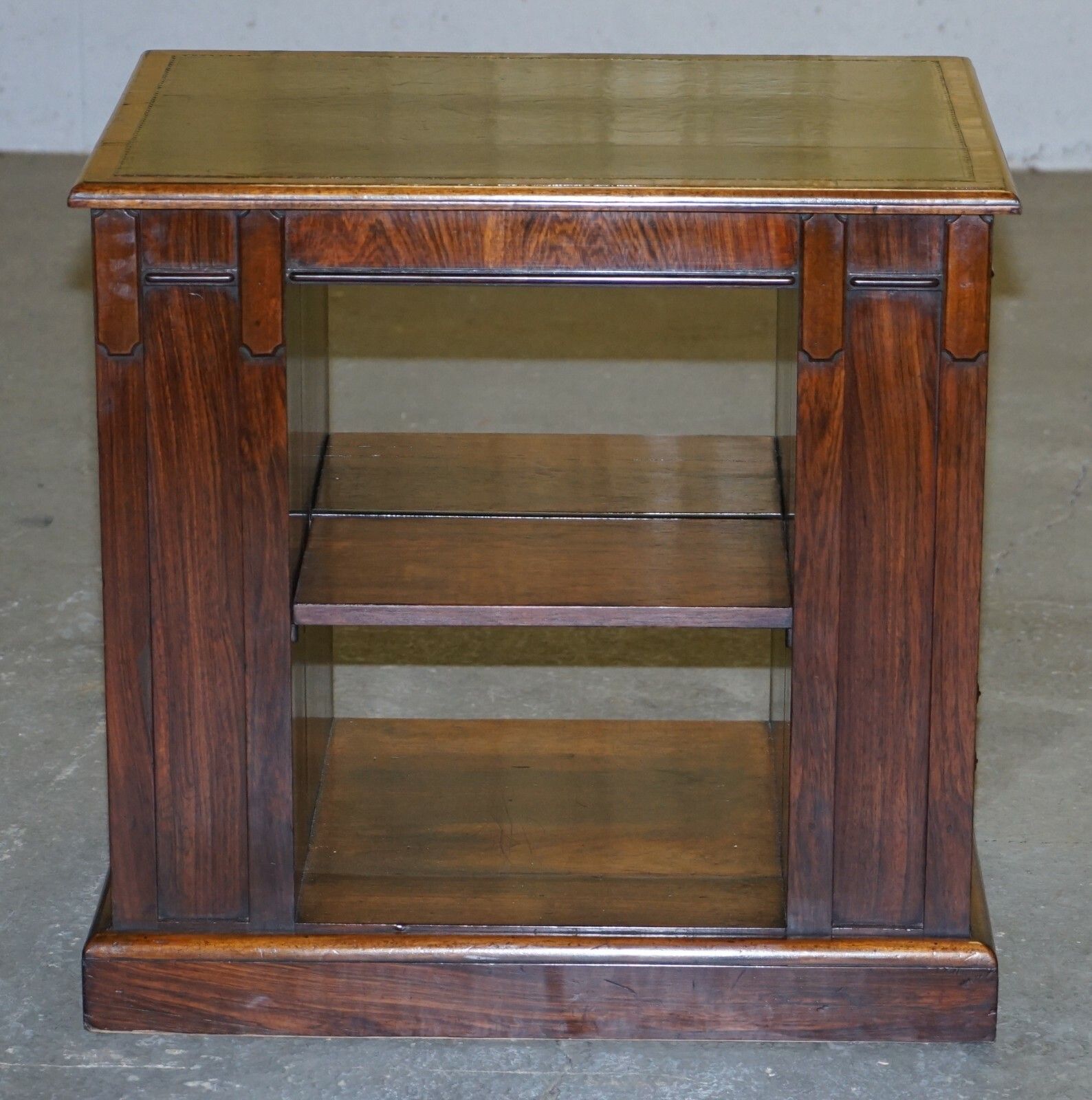 photo for sale Rare William IV Circa 1830 Rosewood Library Folio Cabinet With Drawers Bookcase
