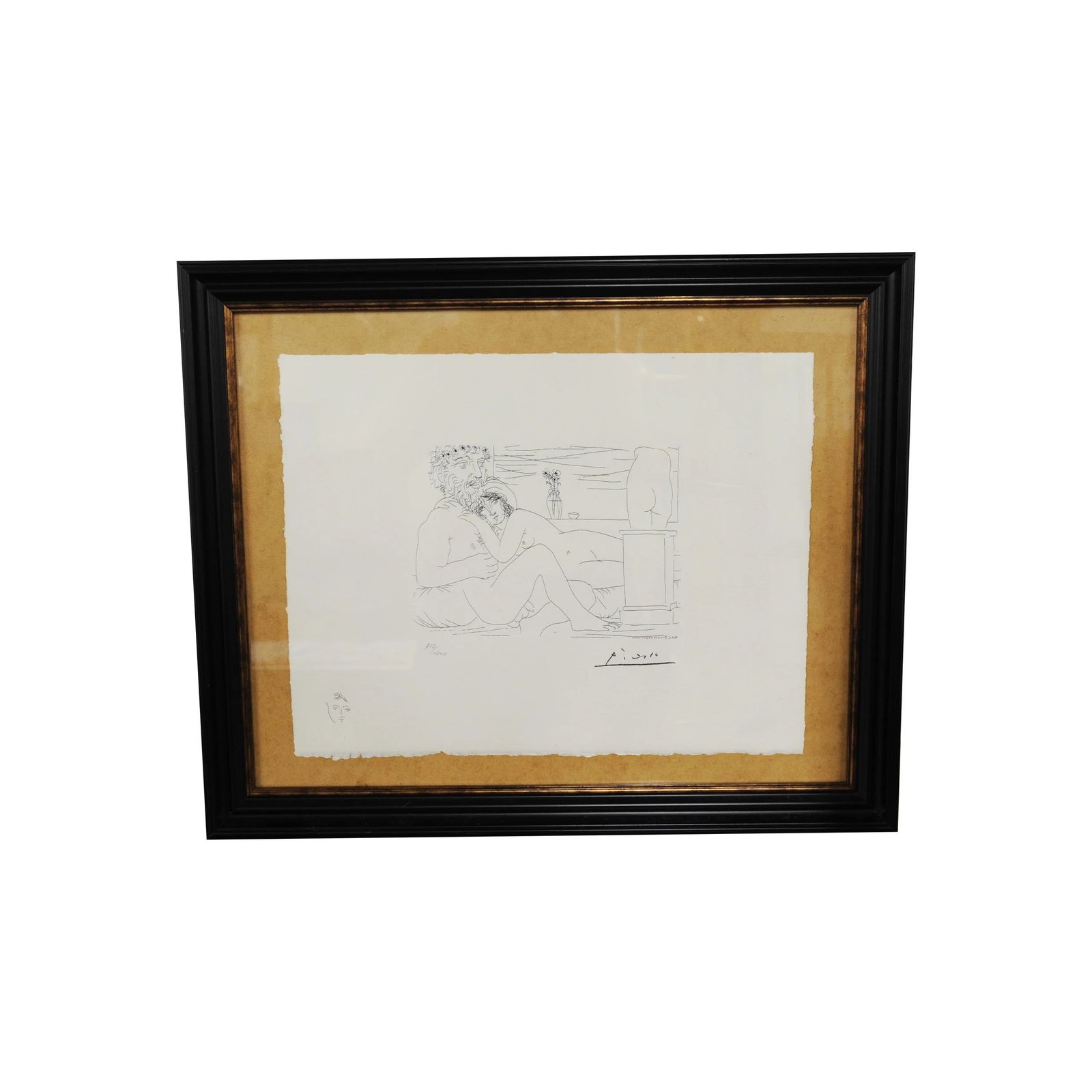 Pablo Picasso, Suite Vollard, Ca. 1970 Litograph On Paper photo furniture