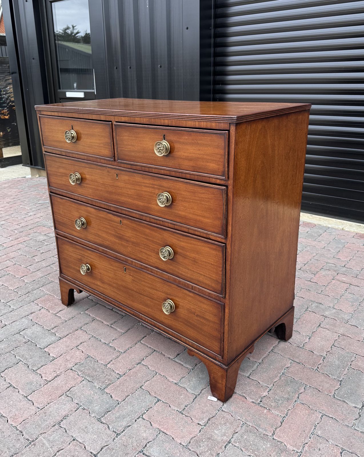 Regency Mahogany Chest Of Drawers photo Furniture
