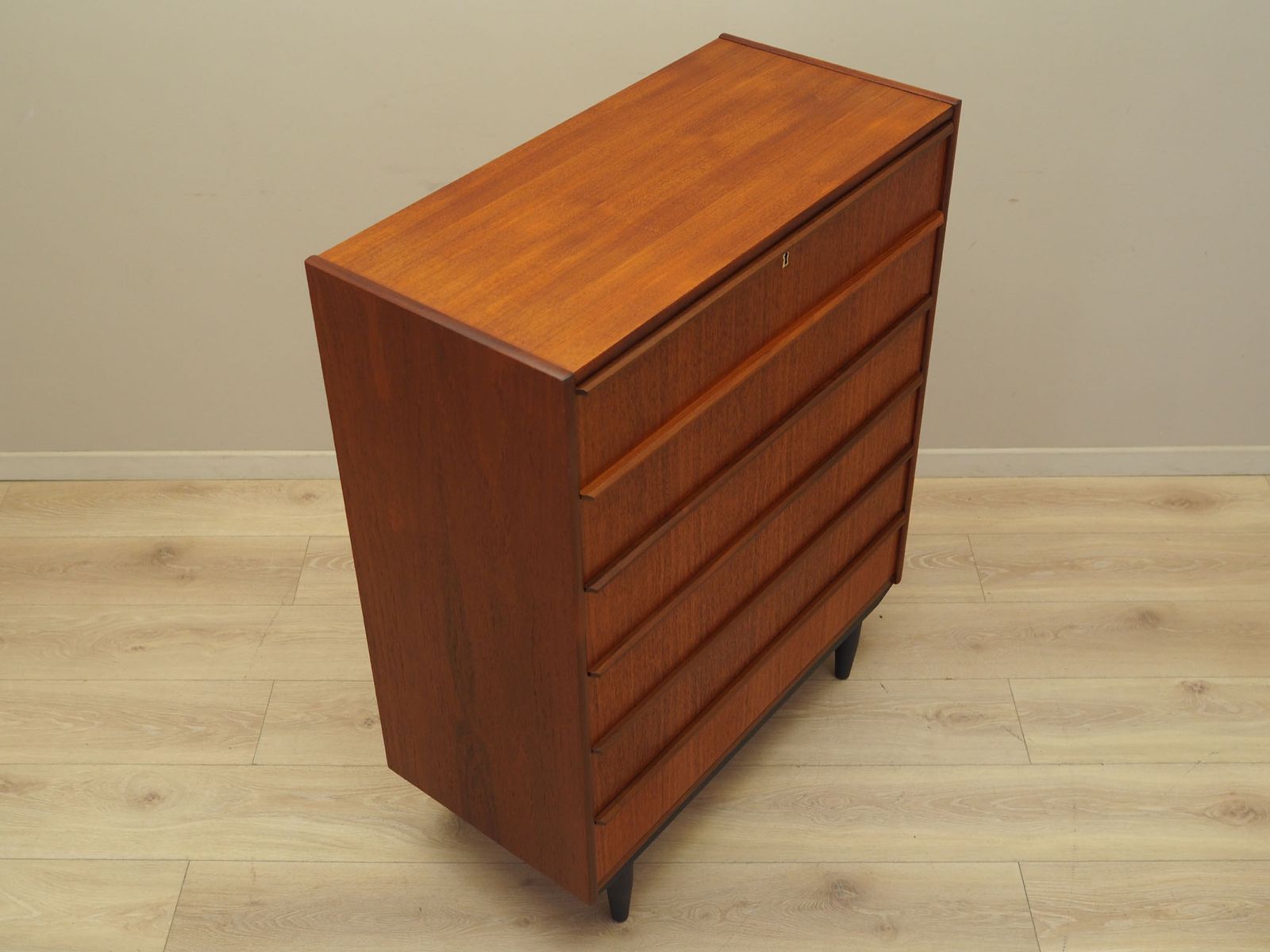 Teak Chest Of Drawers, Danish Design, 1970s, Manufactured In Denmark photo buy