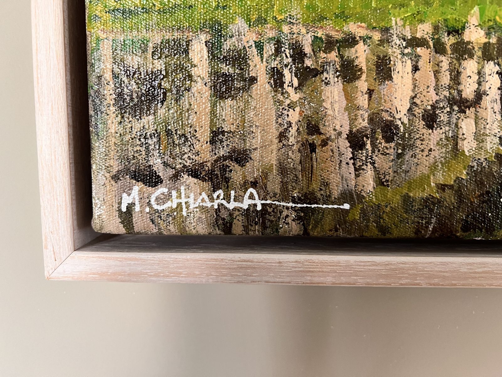 Mauro Chiarla (1949–2022) – “Cape Dutch Vineyard Farm” – Oil On Canvas Original With Coa photo Art