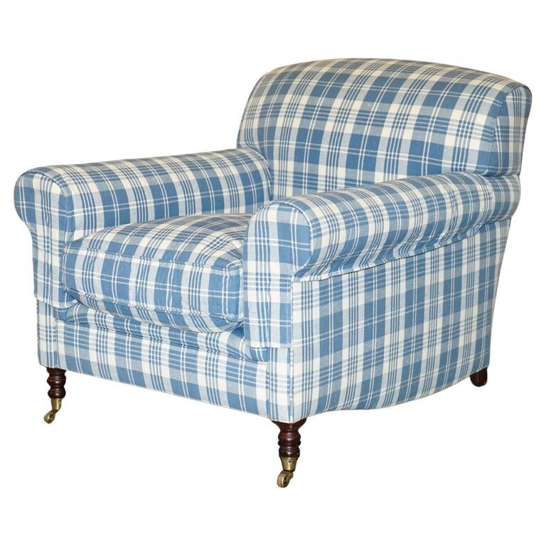 Designer Rrp £6300 George Smith Chelsea Large Full Signature Scroll Arm Armchair