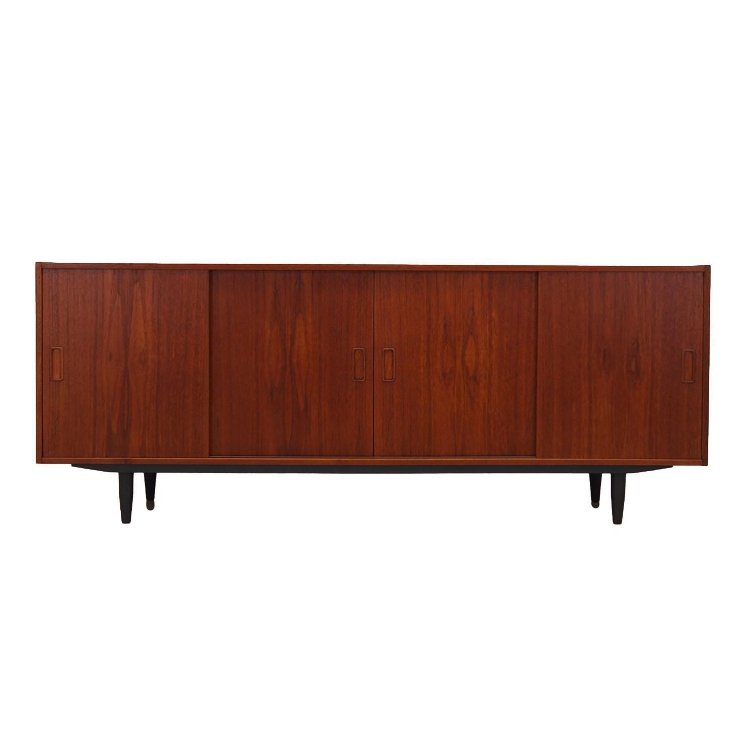 Teak Sideboard, Danish Design, 1970s, Manufacturer: Westergaard