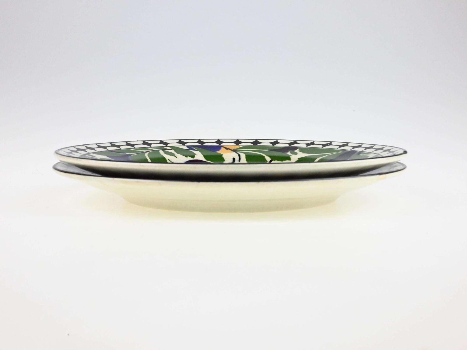 Antique Villeroy & Boch Breakfast Plates Pair, Set Of Ceramic Plates, Floral Ceramic Plates, Ceramic Plates, Antique Plates, Vintage Plates photo Home Decor