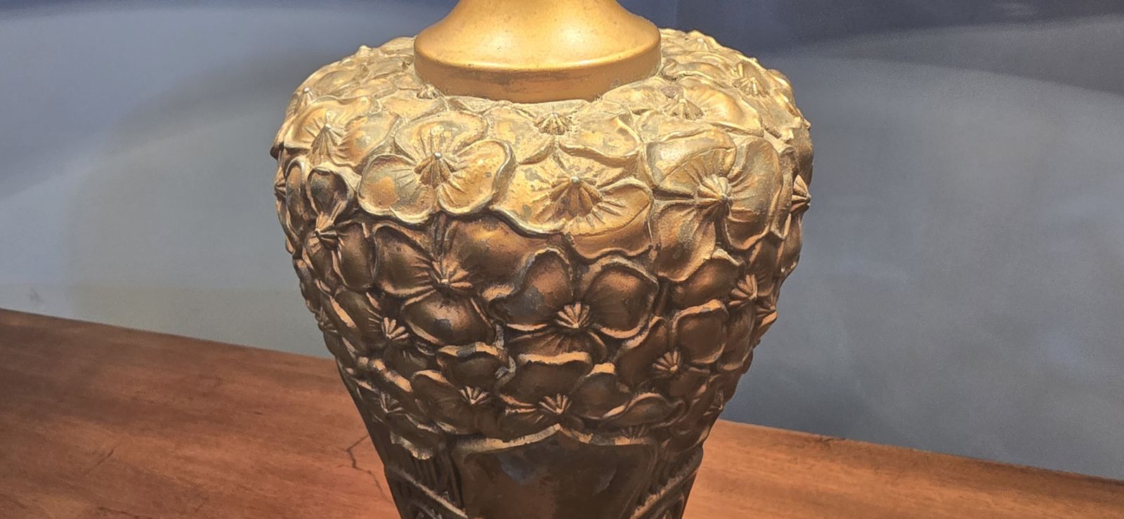 1995.0 Superb Art Noveau Lamp By The Charles Parker Company photo