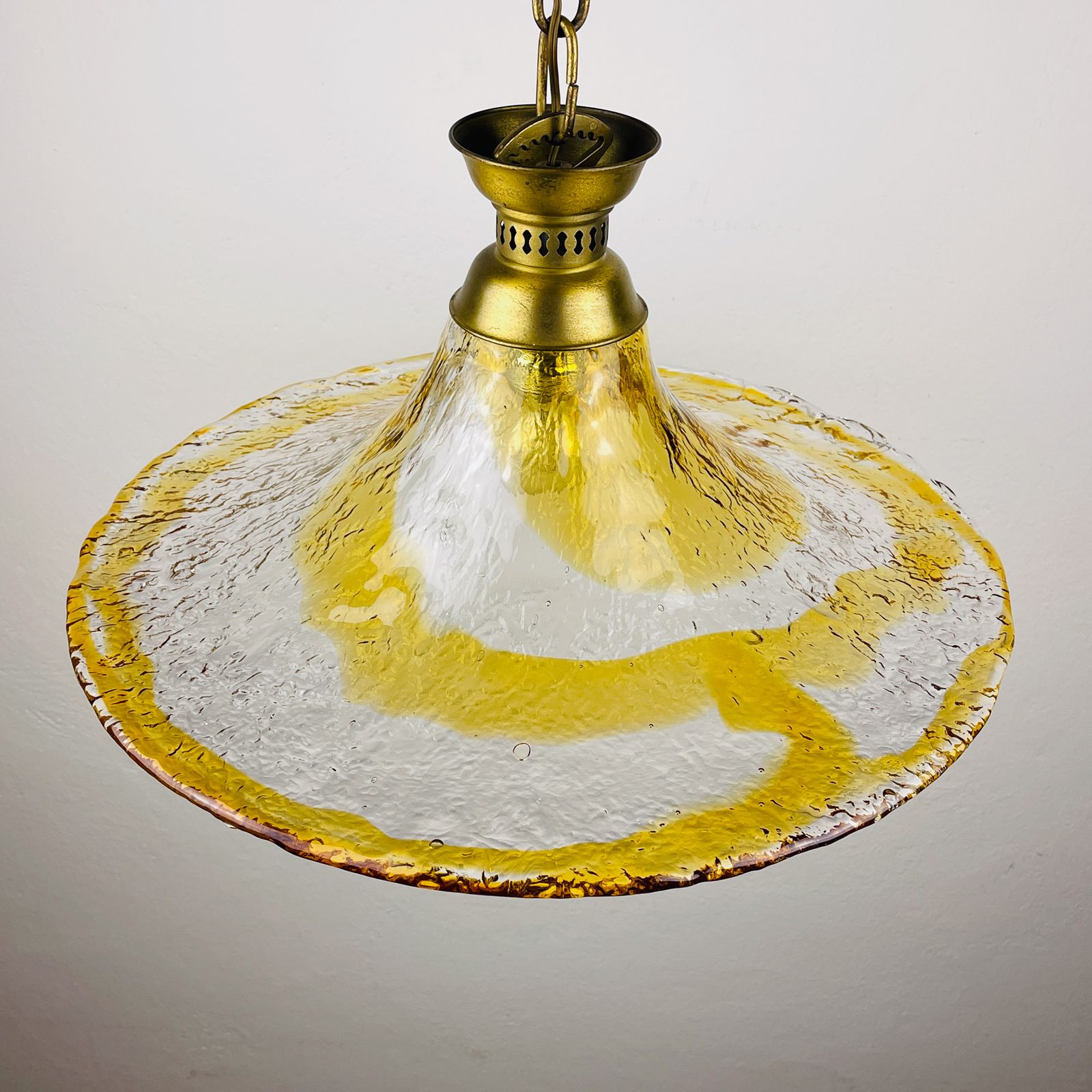 photo furniture Vintage Murano Pendant Lamp By Av Mazzega, Italy 1950s