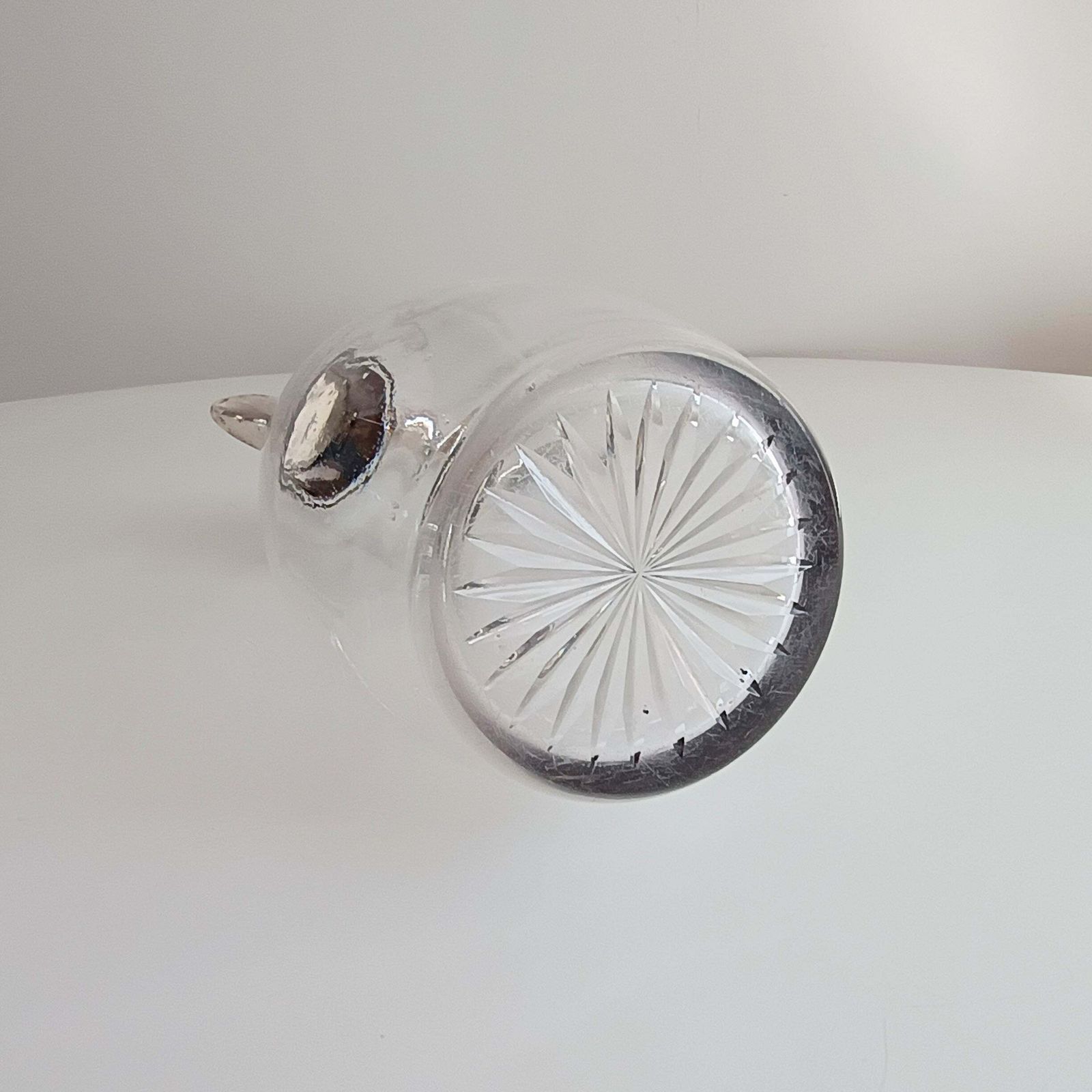 photo furniture Mappin And Webb Art Nouveau Claret Jug   Princes Plate Whiplash Curve Handle Monogram Cw, Possibly Huntley And Palmer Biscuit Tin Connection