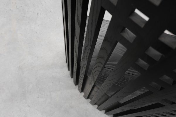 11194.0 Black Willow Chairs By Charles Rennie Mackintosh For Atelier International, Italy, 1980s, Set Of 2 photo