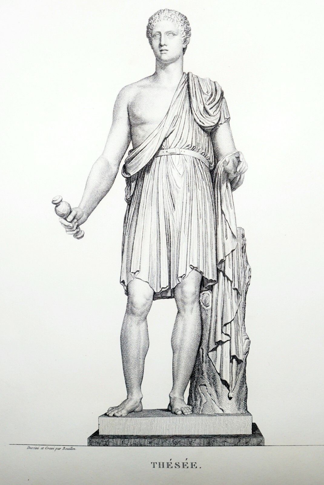 Exquisite Suite Of Four 1800 Bouillon Copper Plate Engraved Roman Statue Prints photo for sale