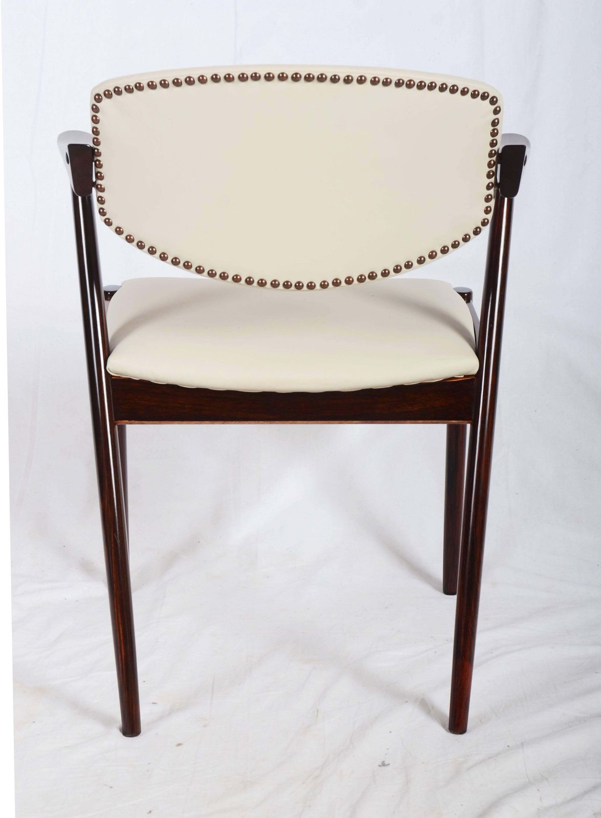 Hardwood And Leather Chairs By Kai Kristiansen Model 42 photo furniture