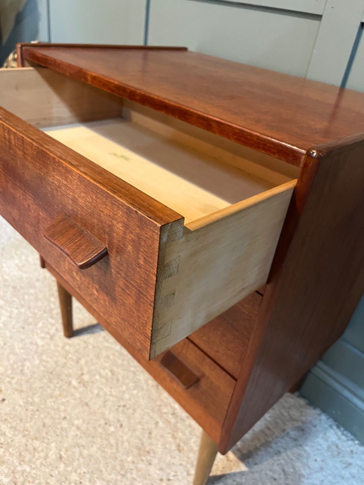 Danish Teak Chest Of Drawers By Carl Aage Skov For Munch Mobler  1956 photo Furniture