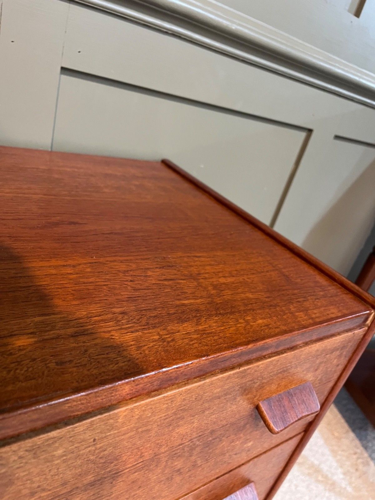 Danish Teak Chest Of Drawers By Carl Aage Skov For Munch Mobler  1956 photo vintage