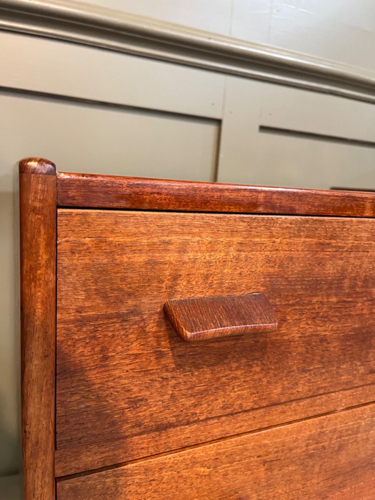 495.0 Danish Teak Chest Of Drawers By Carl Aage Skov For Munch Mobler  1956 photo