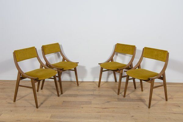 Ski Jumper Chairs From Zamojska, Poland, 1970s, Set Of 4 photo furniture