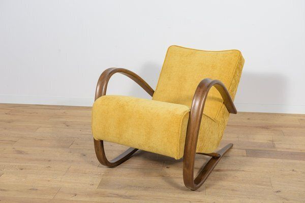 Model H 269 Lounge Chairs By Jindřich Halabala For Up Závody, 1930s
