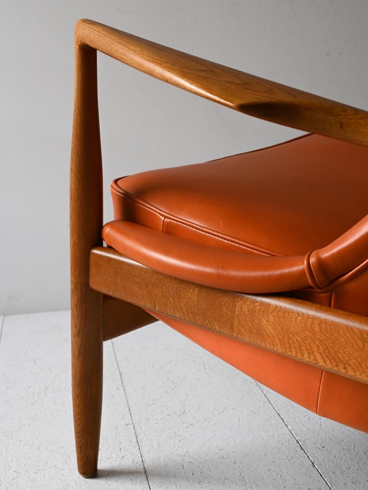 “Salen” Armchair By Ib Kofod Larsen For Ope photo vintage