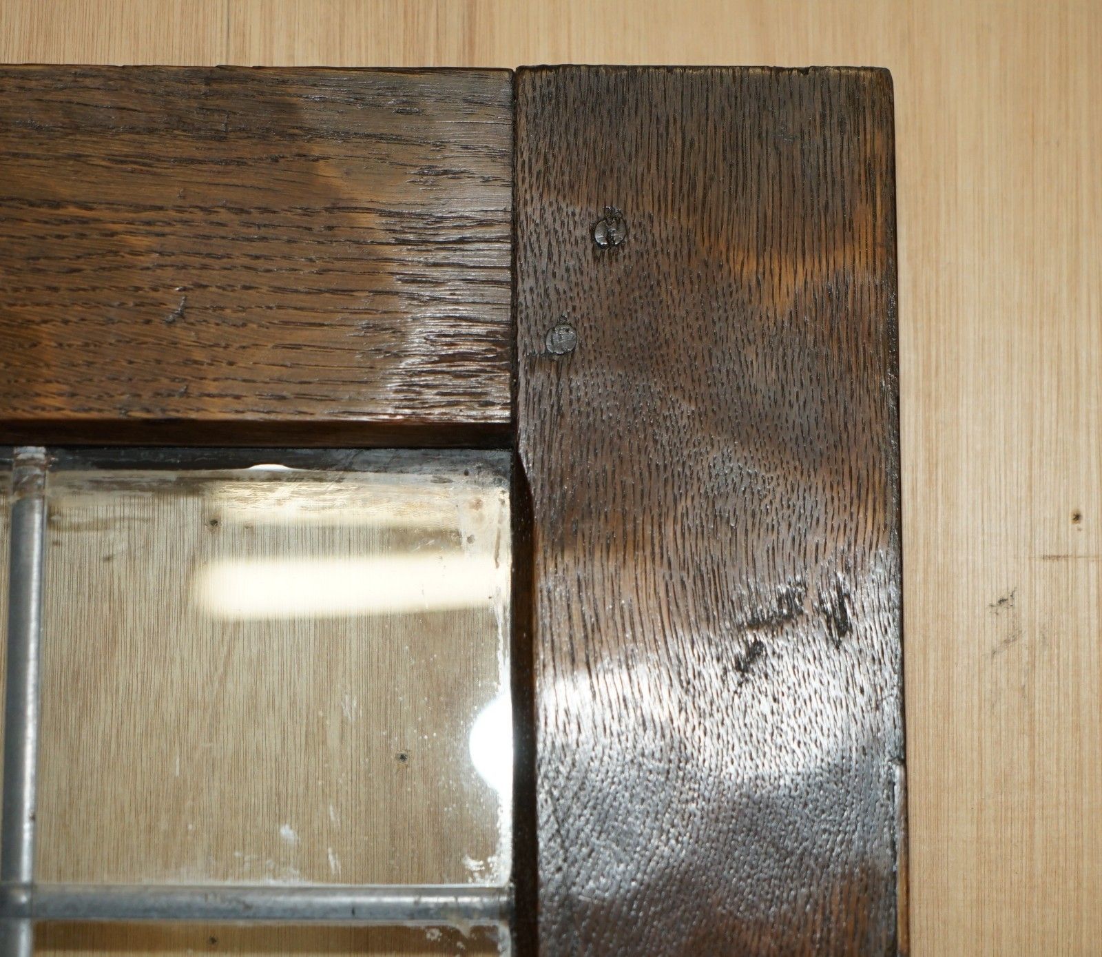 Fully Restored Antique Circa 1920's Robert Mouseman Thompson Front Or Back Door photo buy
