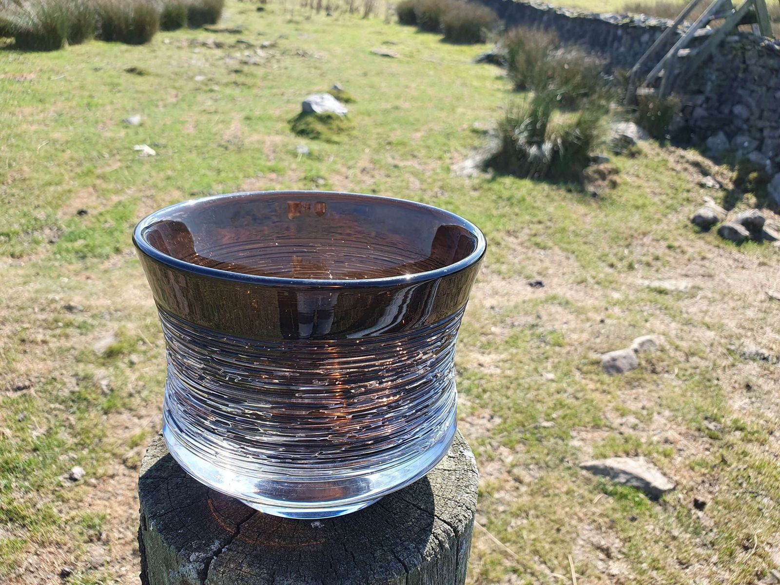 Bengt Edenfalk For Skruf, Sweden. A Fluted Glass Bowl From The "Spun" Series.1960 photo 95.0