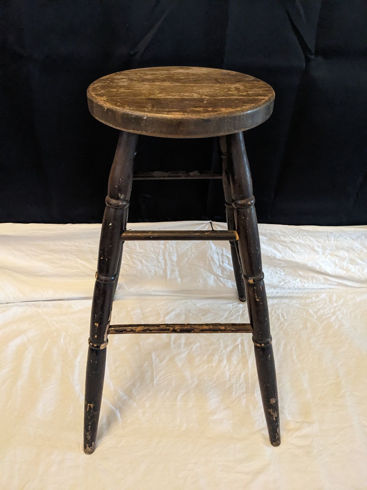Mid Century Wood Stool By Novoles Straža Made In Former Yugoslavia photo 135.0