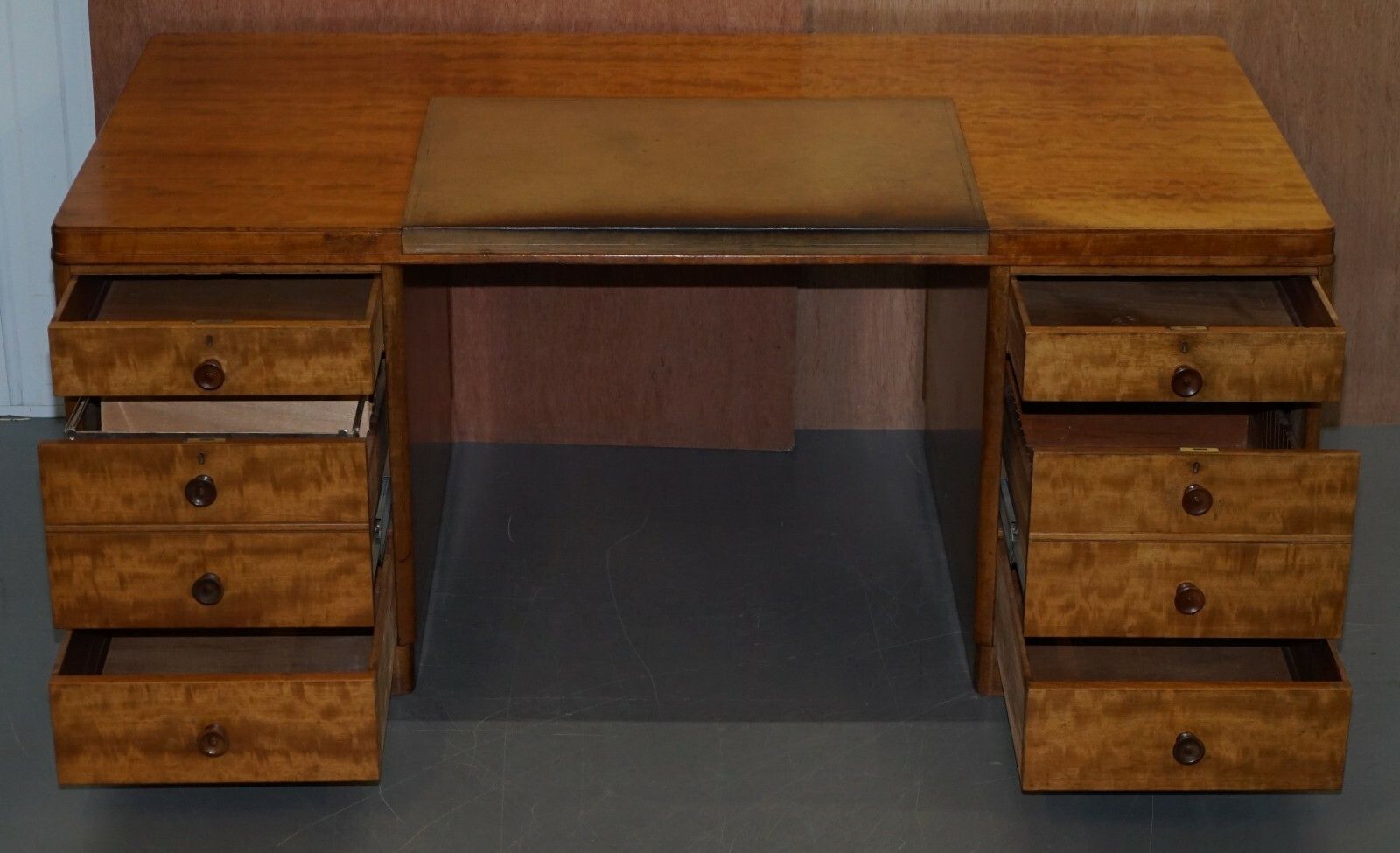 photo for sale Very Rare Stamped Waring & Gillow 1960 U.K.A.E.A Uk Atomic Energy Authority Desk