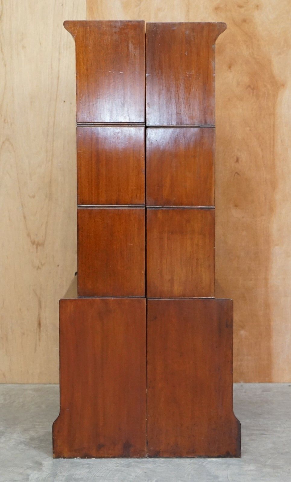 3500.0 Antique Pair Of William Baker Co Mahogany Satinwood & Walnut Legal Bookcases photo
