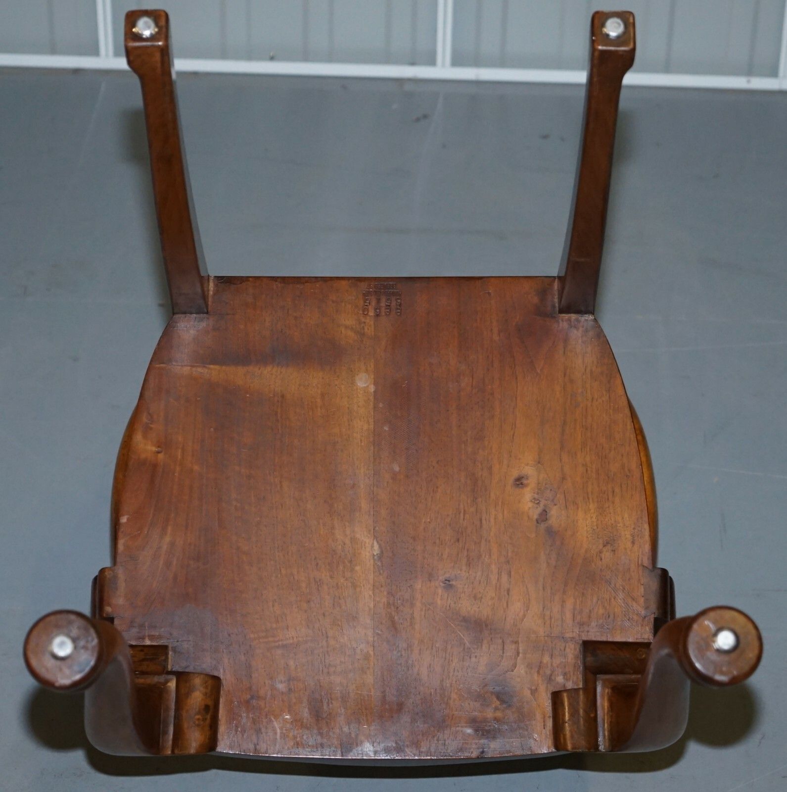 3500.0 Lovely Victorian Howard & Son's Fully Stamped Office Desk Armchair In Walnut photo