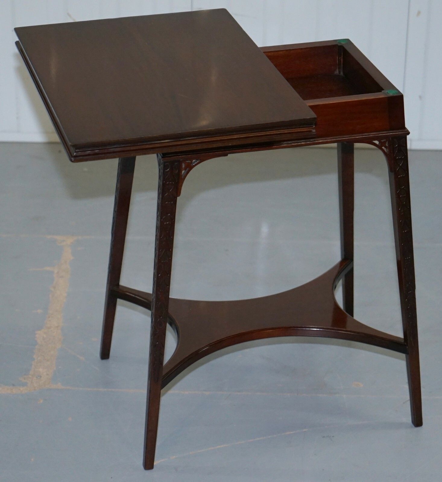 Original Rare Gillows Lancaster Circa 1789 95 Mahogany Fold Over Game Card Table photo buy